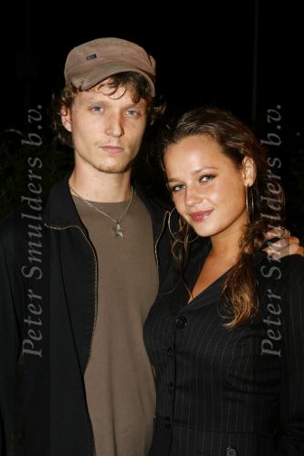 Amsterdam 31 augustus 2006
presentatie cd DJ Chuckie in Onnasis.
Anna Speller met vriend