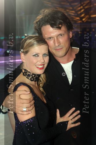 Eindhoven, 3 September 2006
Dancing On Ice ( 2e avond )
Babette v Veen met haar man Bas Westerweel ( 2e afvaller na skate-off )