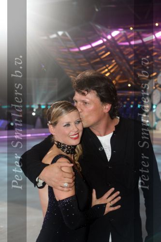 Eindhoven, 3 September 2006
Dancing On Ice ( 2e avond )
Babette v Veen met haar man Bas Westerweel ( 2e afvaller na skate-off )
