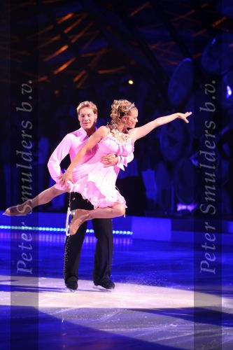 Eindhoven, 27 Augustus 2006
Dancing On Ice van RTL 4 2006
Babette v Veen samen met haar partner Thomas