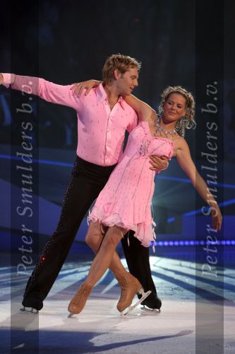 Eindhoven, 27 Augustus 2006
Dancing On Ice van RTL 4 2006
Babette v Veen samen met haar partner Thomas