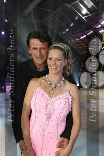 Eindhoven, 27 Augustus 2006
Dancing On Ice van RTL 4 2006
Babette v Veen samen met haar man Bas Westerweel