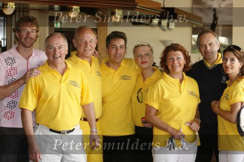 Apeldoorn 6 september 2006
Golftournooi Ronnie Tober foundation.
Suzanne Blokhuis  Ronnie Tober jan jochems Rene Shuman Bert Konterman Frederik de Groot en Bruni Heinke