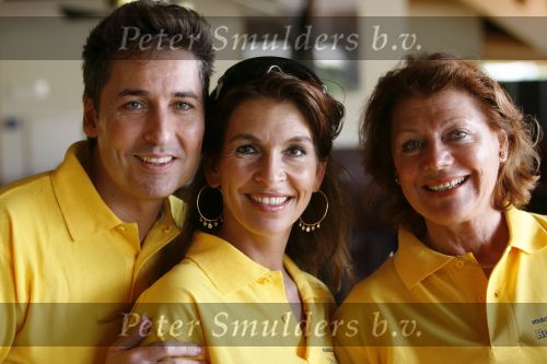 Apeldoorn 6 september 2006
Golftournooi Ronnie Tober foundation.
Suzanne Blokhuis    Rene Shuman    en Bruni Heinke