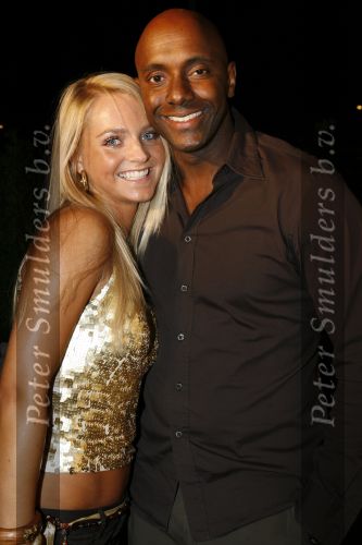 Amsterdam 31 augustus 2006
presentatie cd DJ Chuckie in Onnasis.
Carlos Lens met vriendin