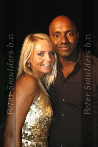 Amsterdam 31 augustus 2006
presentatie cd DJ Chuckie in Onnasis.
Carlos Lens met vriendin