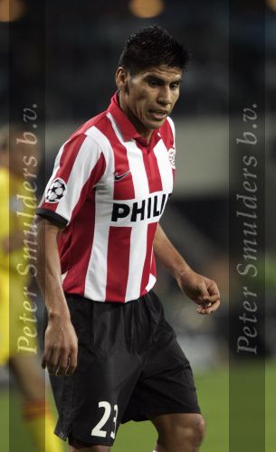 Eindhoven, 12 September 2006 Eerste wedstrijd ChampionsLeague Seizoen 2006/2007 eindstand 0-0
Carlos Salcido