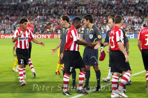 Eindhoven, 12 September 2006 Eerste wedstrijd ChampionsLeague Seizoen 2006/2007 eindtsnad 0-0
Carlos Salcido