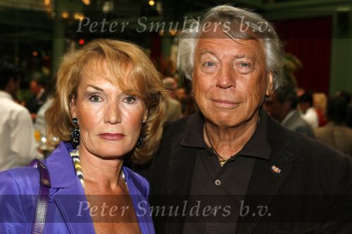 Amsterdam 28 augustus 2006
Modeshow Ronald Kolk in krasnapolsky.
Annemarie Oster en Cees Dam