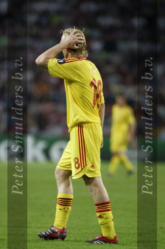 Eindhoven, 12 September 2006 PSV-FC Liverpool. 1e wedstrijd in de Champions League Seizoen 2006/2007 eindstand 0-0
Dirk Kuyt in zijn eerste CL wedstrijd voor FC Liverpool