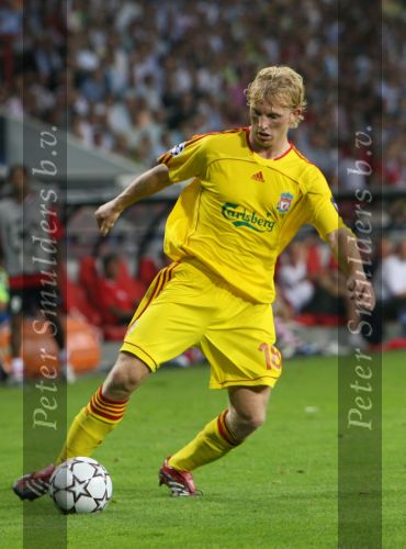 Eindhoven, 12 September 2006 PSV-FC Liverpool. 1e wedstrijd in de Champions League Seizoen 2006/2007 eindstand 0-0
Dirk Kuyt in zijn eerste CL wedstrijd voor FC Liverpool