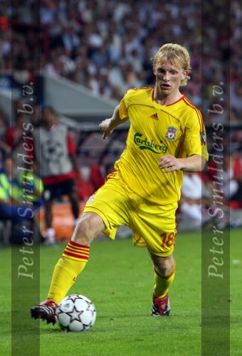 Eindhoven, 12 September 2006 PSV-FC Liverpool. 1e wedstrijd in de Champions League Seizoen 2006/2007 eindstand 0-0
Dirk Kuyt in zijn eerste CL wedstrijd voor FC Liverpool