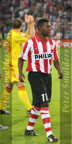 Eindhoven, 12 September 2006 Eerste wedstrijd ChampionsLeague Seizoen 2006/2007 eindstand 0-0
Edsion Mendez