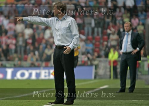 Eindhoven, 17 September 2006
Kompetitiewedstrijd PSV-Feyenoord, eindstand 2-1
Feyenoord trainer Erwin Koeman