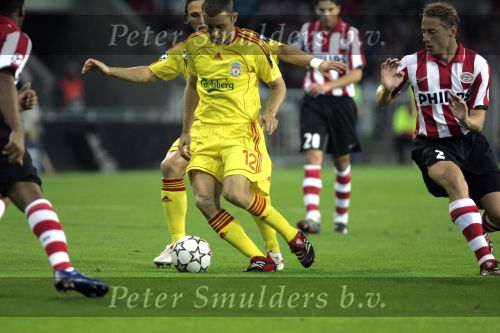 Eindhoven, 12 September 2006 Eerste wedstrijd ChampionsLeague Seizoen 2006/2007 eindstand 0-0
Fabio Aurelio