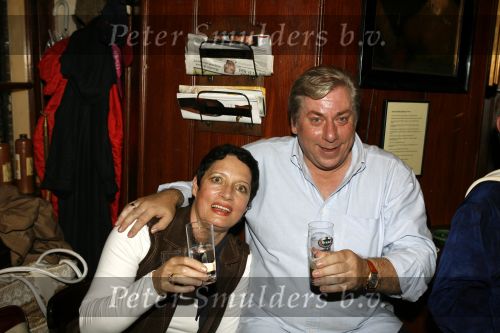 Amsterdam 6 september 2006
Suprisefeestje voor de 65 e verjaardag van Willibrord Frequin.
Flip Kerkhoven met vrouw