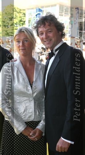 Utrecht, 9 September 2006
Beatrixhal. Permiere musical THE WIZ
Frits Sissing met zijn vrouw
