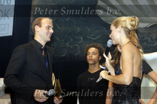 Amsterdam 7 september 2006
Elite en Samsung model finale in beurs v Berlage.
Froukje de Both met jeroen v d Mast