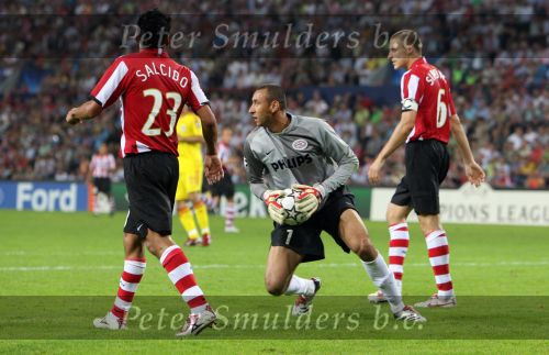 Eindhoven, 12 September 2006 Eerste wedstrijd ChampionsLeague Seizoen 2006/2007 eindstand 0-0
Gomes