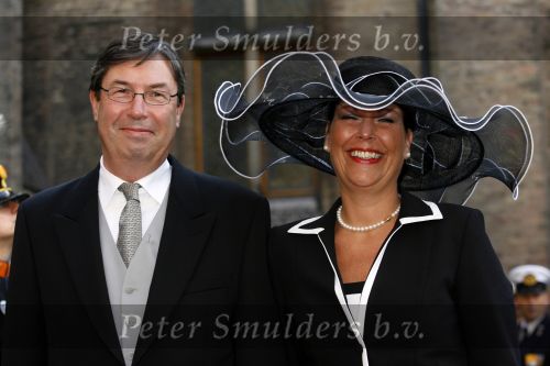 Den Haag 19 september 2006
Prinsjesdag 2006 
Henk v Hoof met zijn vrouw.