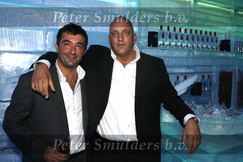 Amsterdam 7 september 2006
Opening Ijsbar lounge in Amsterdam.
Herman den Blijker met compagnon