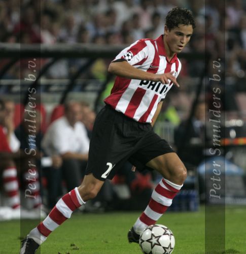 Eindhoven, 12 September 2006 Eerste wedstrijd ChampionsLeague Seizoen 2006/2007 eindstand 0-0
Ibrahim Afellay