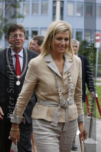 Groningen 5 september 2006
Maxima op bezoek bij de universiteit in Groningen.  Jack Wallage