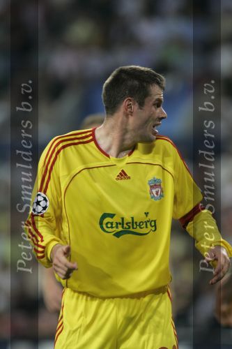 Eindhoven, 12 September 2006 Eerste wedstrijd ChampionsLeague Seizoen 2006/2007 eindstand 0-0
Jamie Carragher