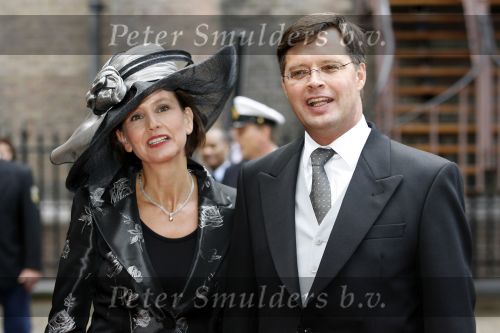 Den Haag 19 september 2006
Prinsjesdag 2006 
Jan Peter Balkenende met zijn vrouw met hoed.