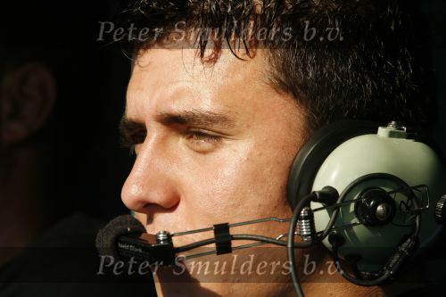 Sneek 14 september 2006
Jan Smit gaat met helicopter heel nederland af om zijn nieuwe cd te promoten.
