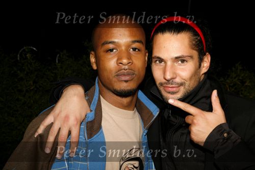Amsterdam 31 augustus 2006
presentatie cd DJ Chuckie in Onnasis.
Victor Coral en Jay