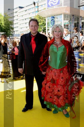 Utrecht, 9 September 2006
Beatrixhal. Premiere musical THE WIZ
Karin Bloemen met Richard Groenendijk