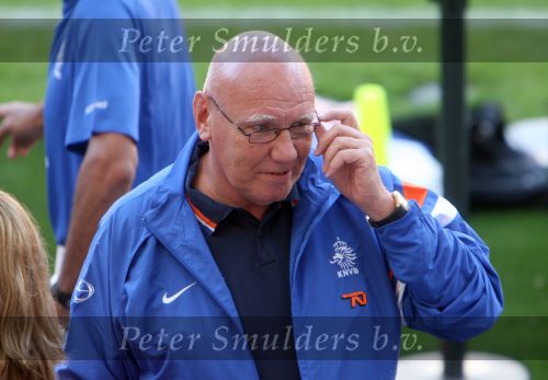 Eindhoven, 4 September 2006
Training Nederlands elftal in het PSV stadion t.g.v. a.s. interland tegen Wit Rusland.
Kees Jansma ( Perschef )
