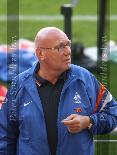 Eindhoven, 4 September 2006
Training Nederlands elftal in het PSV stadion t.g.v. a.s. interland tegen Wit Rusland.
Kees Jansma ( Perschef )