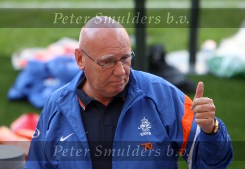Eindhoven, 4 September 2006
Training Nederlands elftal in het PSV stadion t.g.v. a.s. interland tegen Wit Rusland.
Kees Jansma ( Perschef )