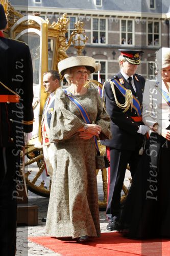 Den Haag 19 september 2006
Prinsjesdag 2006 met Koningin Beatrix en Prins Willem Alexander