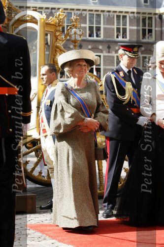 Den Haag 19 september 2006
Prinsjesdag 2006 met Koningin Beatrix en Prins Willem Alexander