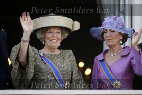 Den Haag 19 september 2006
Prinsjesdag 2006 met Koningin Beatrix en Prinses Margriet