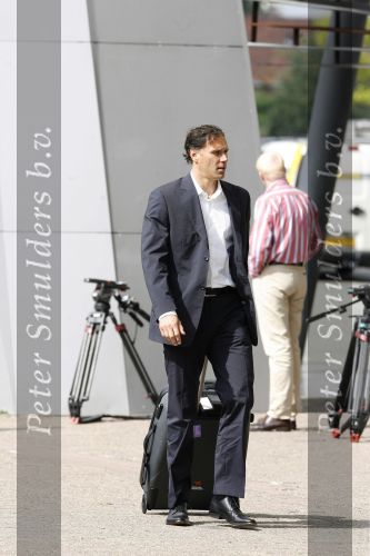 Eindhoven, 4 September 2006
Philips Stadion, bijeenkomst eerste training Nederlands elftal voor de wedstrijd tegen Wit Rusland.
Marco v Basten