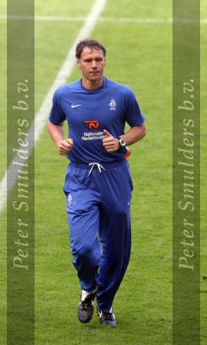 Eindhoven, 4 September 2006
Traing Nederlands elftal voor de wedstrijd tegen Wit Rusland a.s. woensdag.
Marco v Basten