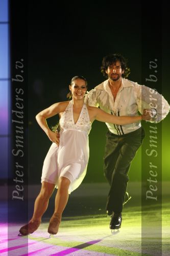 Hilversum 25 augustus 2006
Sterren dansen op het ijs.
Mari v d Ven