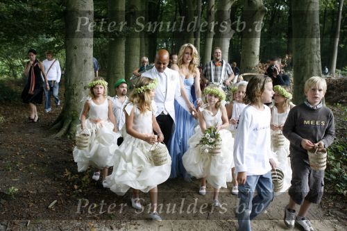 Huizen 17 september 2006
Steve te Pas en Maria Kooistra trouwen.