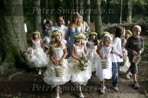 Huizen 17 september 2006
Steve te Pas en Maria Kooistra trouwen.
