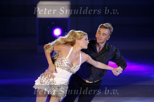 Hilversum 25 augustus 2006
Sterren dansen op het ijs.
Maud idols
