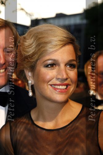 Den Haag 12 september 2006
Premiere Zwartboek in Den Haag.
Maxima en Prins Willem Alexander met Paul Verhoeven.