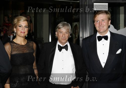 Den Haag 12 september 2006
Premiere Zwartboek in Den Haag.
Maxima en Prins Willem Alexander met Paul Verhoeven.
