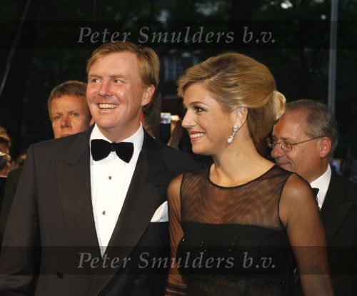 Den Haag 12 september 2006
Premiere Zwartboek in Den Haag.
Maxima en Prins Willem Alexander met Paul Verhoeven.