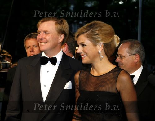 Den Haag 12 september 2006
Premiere Zwartboek in Den Haag.
Maxima en Prins Willem Alexander met Paul Verhoeven.
