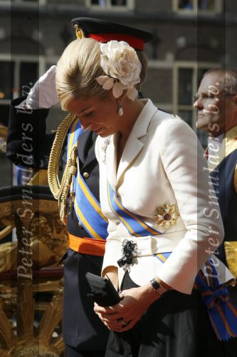 Den Haag 19 september 2006
Prinsjesdag 2006 met Maxima en Prins Willem Alexander.