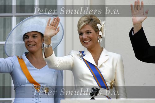 Den Haag 19 september 2006
Prinsjesdag 2006 met Maxima en Prinses Laurentien